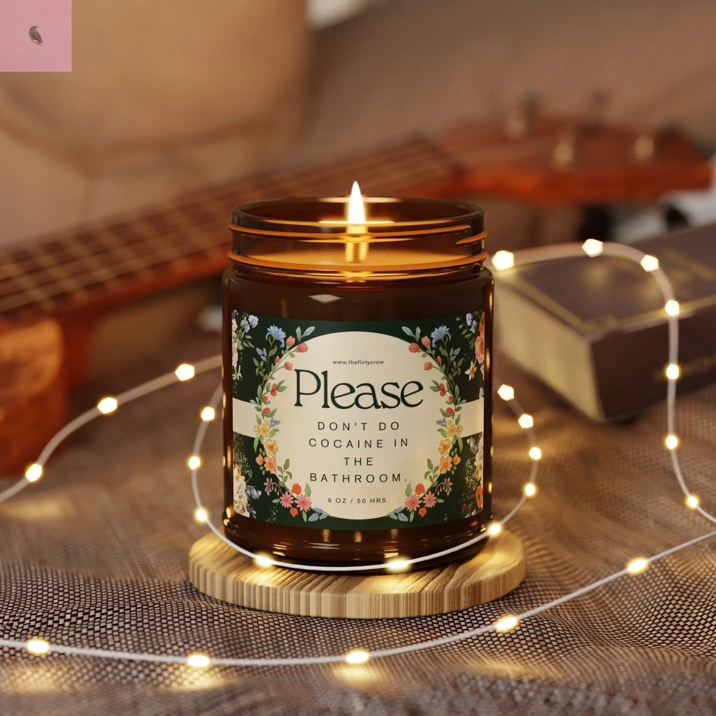 Humorous bathroom  Soy Candle,  bathroom humor, bathroom decor,  Funny Gift for Friends, Unique Home Decor, new home gift Printify