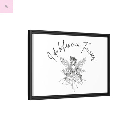 Fairies Canvas, Framed (Multi-color) - The flirty crow