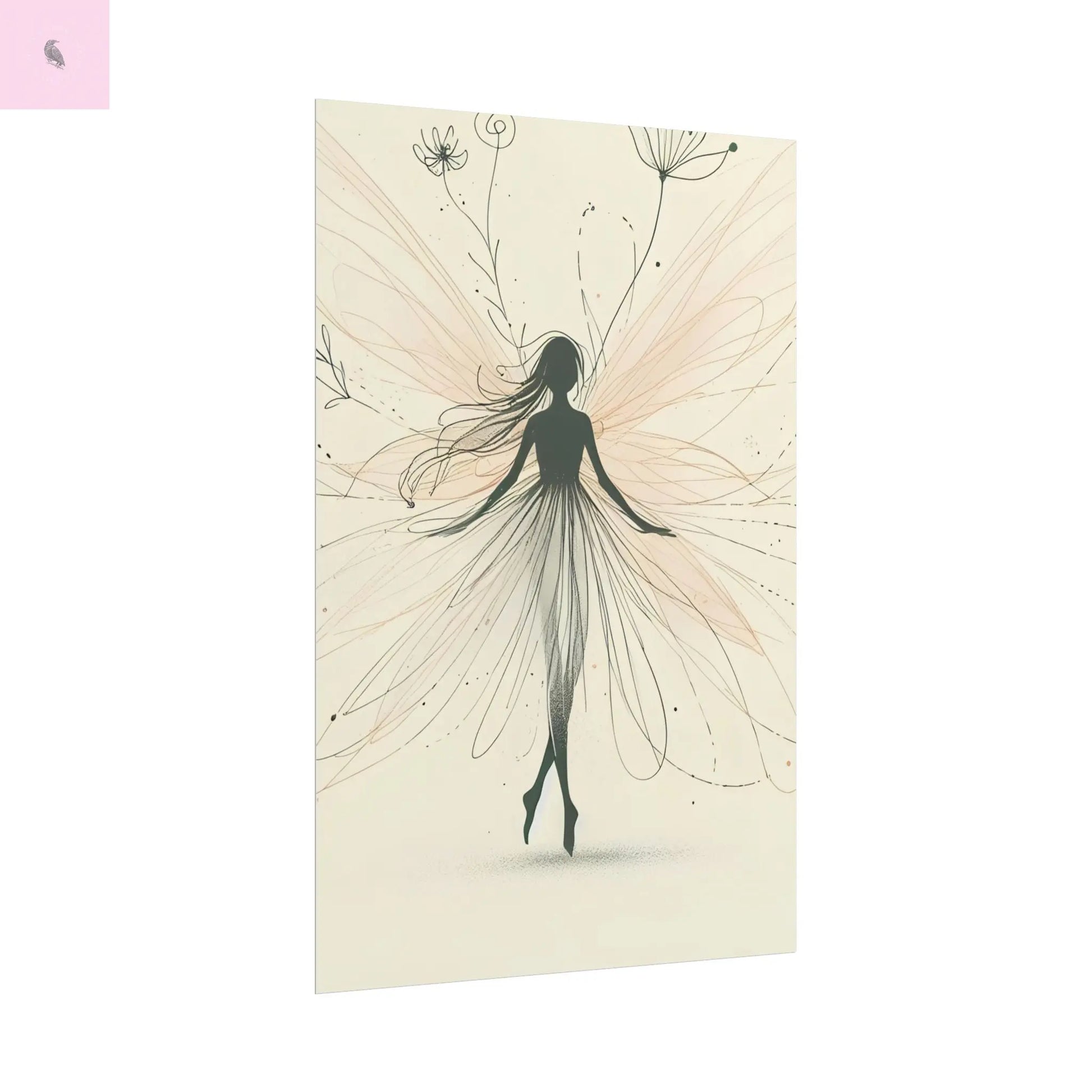 Fairy Poster - The flirty crow