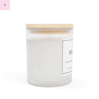 Queen of everything Frosted Glass Candle the flirty crow