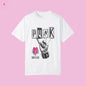 Punk Rock Unisex Garment-Dyed T-Shirt - Retro Graphic Tee for Music Lovers The flirty crow