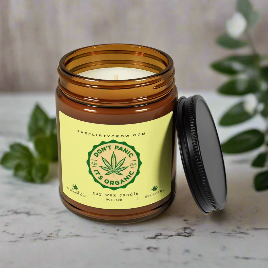 Candle Cannabis Club Soy - The flirty crow
