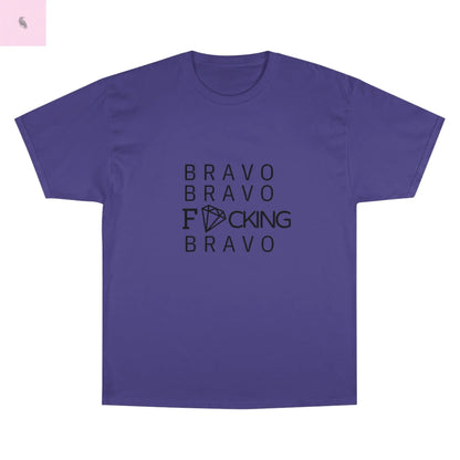 Reality TV Bravo Fan Champion Tee the flirty crow
