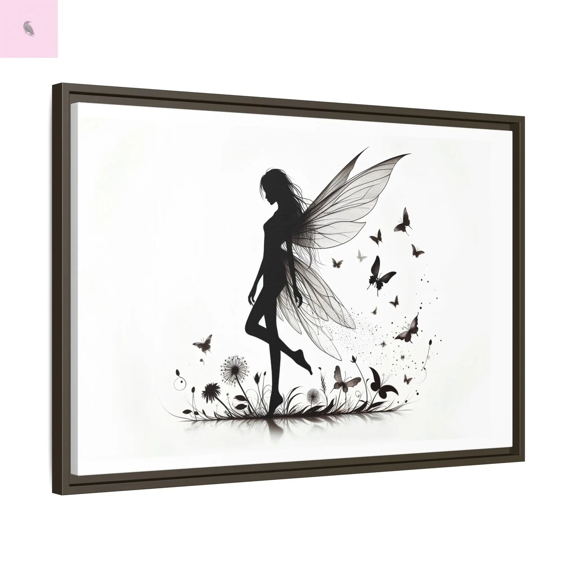 Fairy Canvas Wall Art - The flirty crow