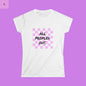 Women's Soft slim fit introvert retro checkered tshirt the flirty crow