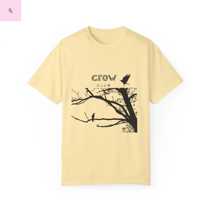 Unisex crow lover unique tshirt the flirty crow