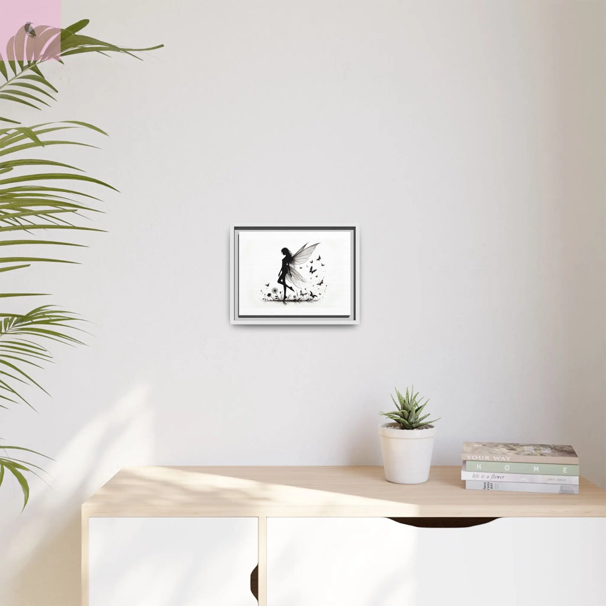 Fairy Canvas Wall Art - The flirty crow