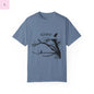 Unisex crow lover unique tshirt the flirty crow