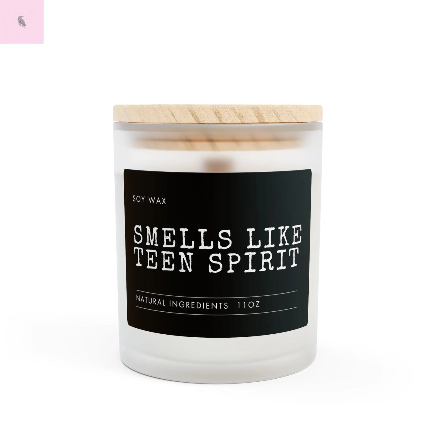 Soy Wax Candle, Smells Like Teen Spirit, 11oz the flirty crow