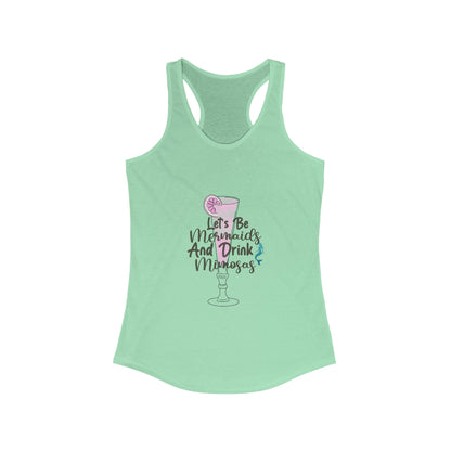 Mermaids and Mimosas Racerback Tank