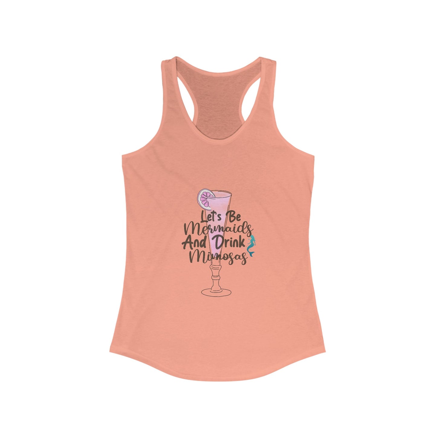 Mermaids and Mimosas Racerback Tank