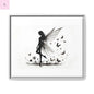 Fairy Canvas Wall Art - The flirty crow