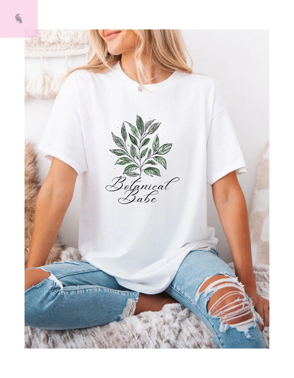 Botanical Plant Lovers T-shirt - The flirty crow