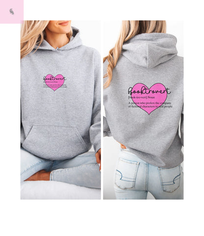 Book Lovers Hooded Sweatshirt, Booktrovert Gift for Readers, reading lovers hoodie, book club sweatshirt Printify