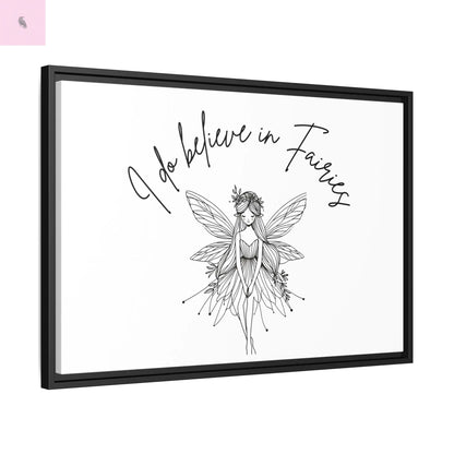 Fairies Canvas, Framed (Multi-color) - The flirty crow