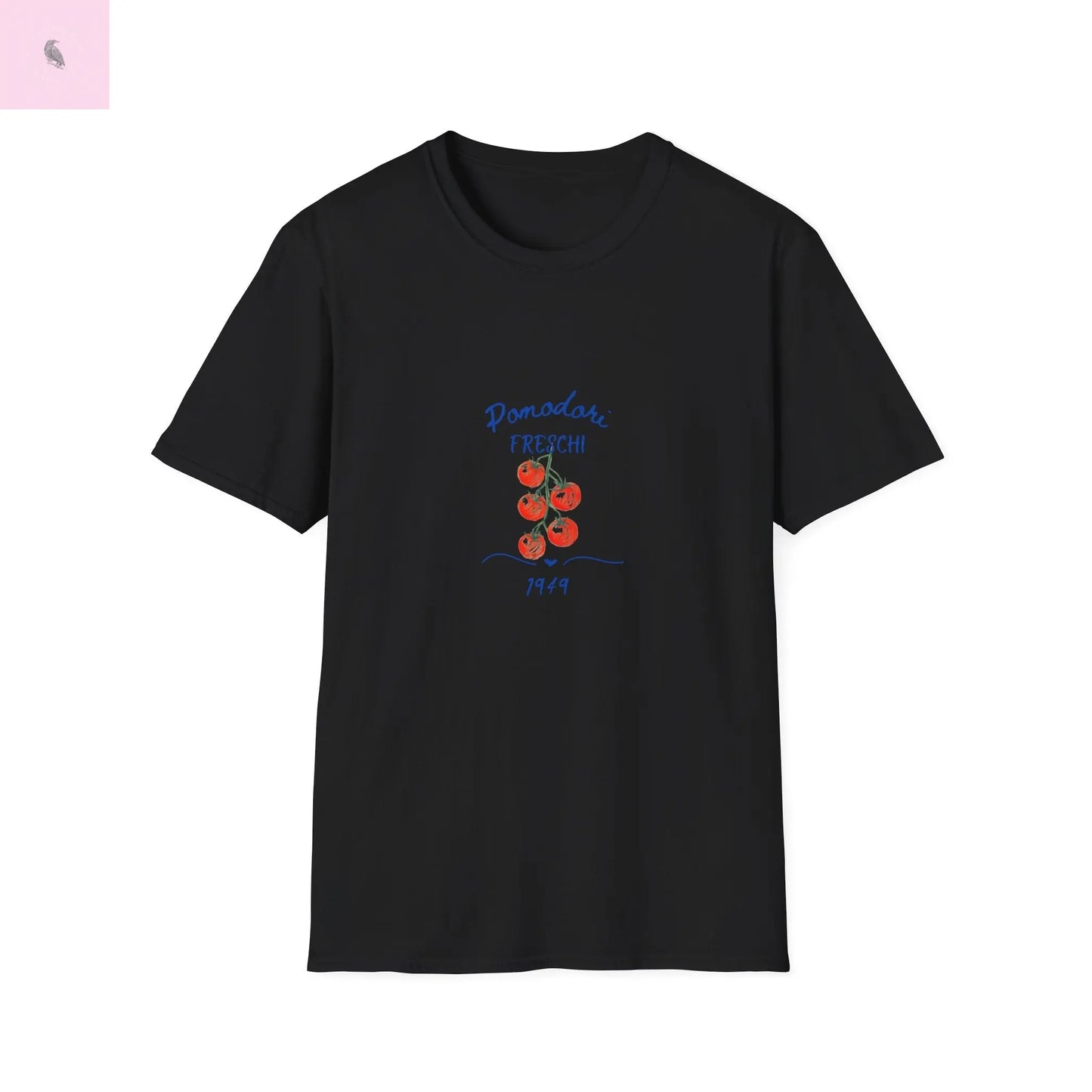 Fresh Tomato Graphic Tee, Farm to table tshirt,  Unisex Shirt, Farmhouse Vibe, Gift for Foodies, Summer Casual Wear, gift for gardener The flirty crow