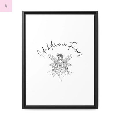 Fairies Canvas, Framed (Multi-color) - The flirty crow