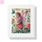 Framed Fairy wall art - The flirty crow