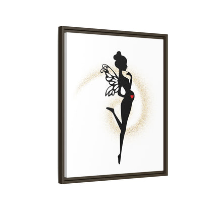 Framed Fairy Art Print - Enchanting Decor for Expecting Mothers, Baby Shower Gift, Elegant Nursery Wall Art, Whimsical Home Accent - The flirty crow