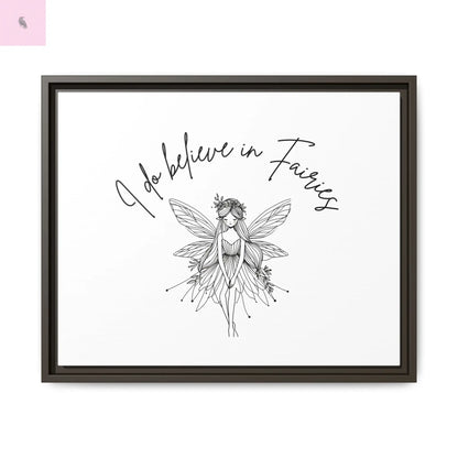 Fairies Canvas, Framed (Multi-color) - The flirty crow