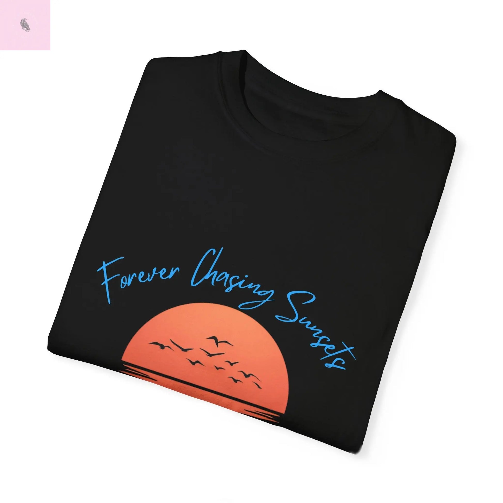 Chasing Sunsets T-Shirt - San Diego California Custom Colors The flirty crow