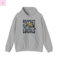 Ocean Lover Unisex Hooded Sweatshirt - Respect the Locals Beach Environmental Earth the flirty crow