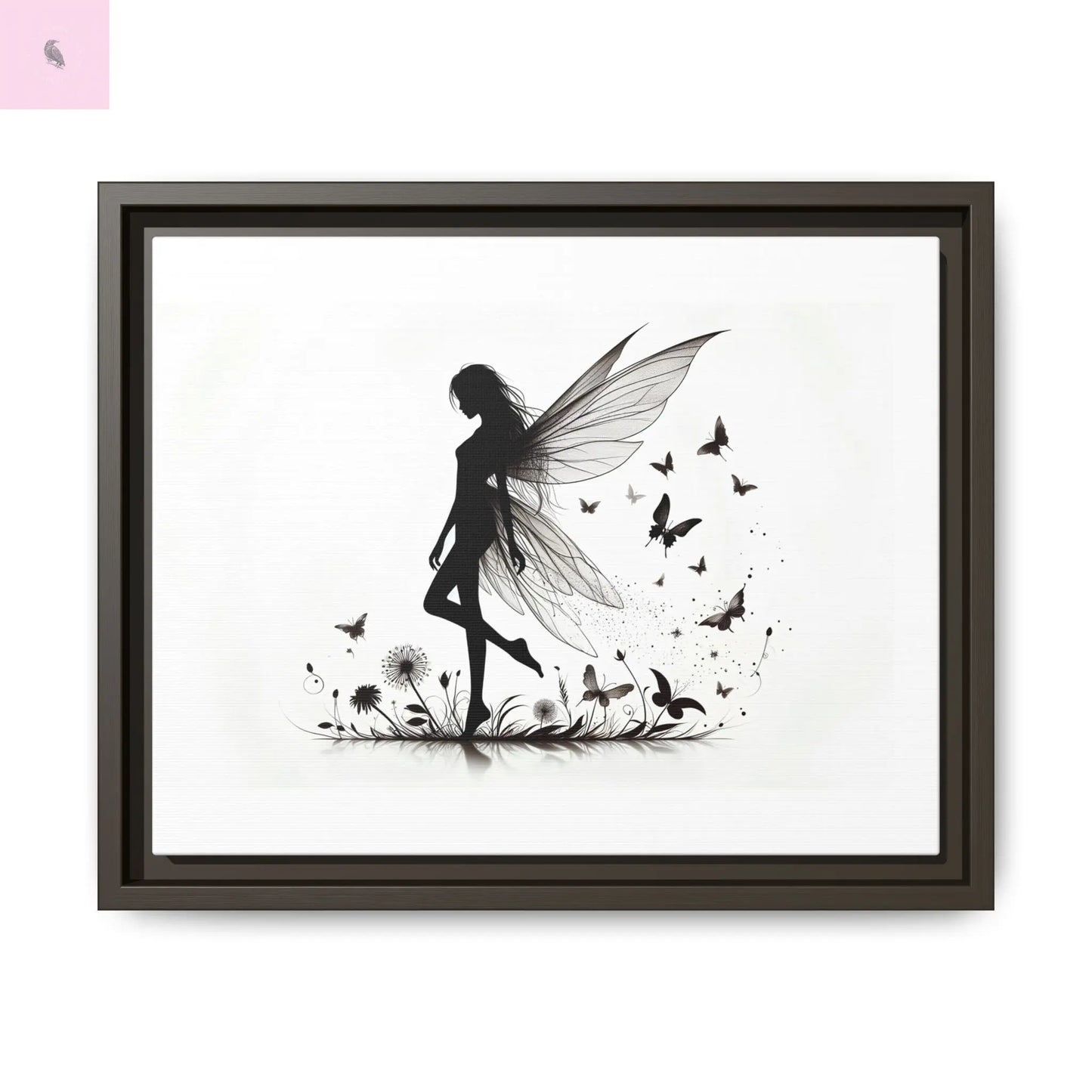 Fairy Canvas Wall Art - The flirty crow