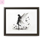 Fairy Canvas Wall Art - The flirty crow