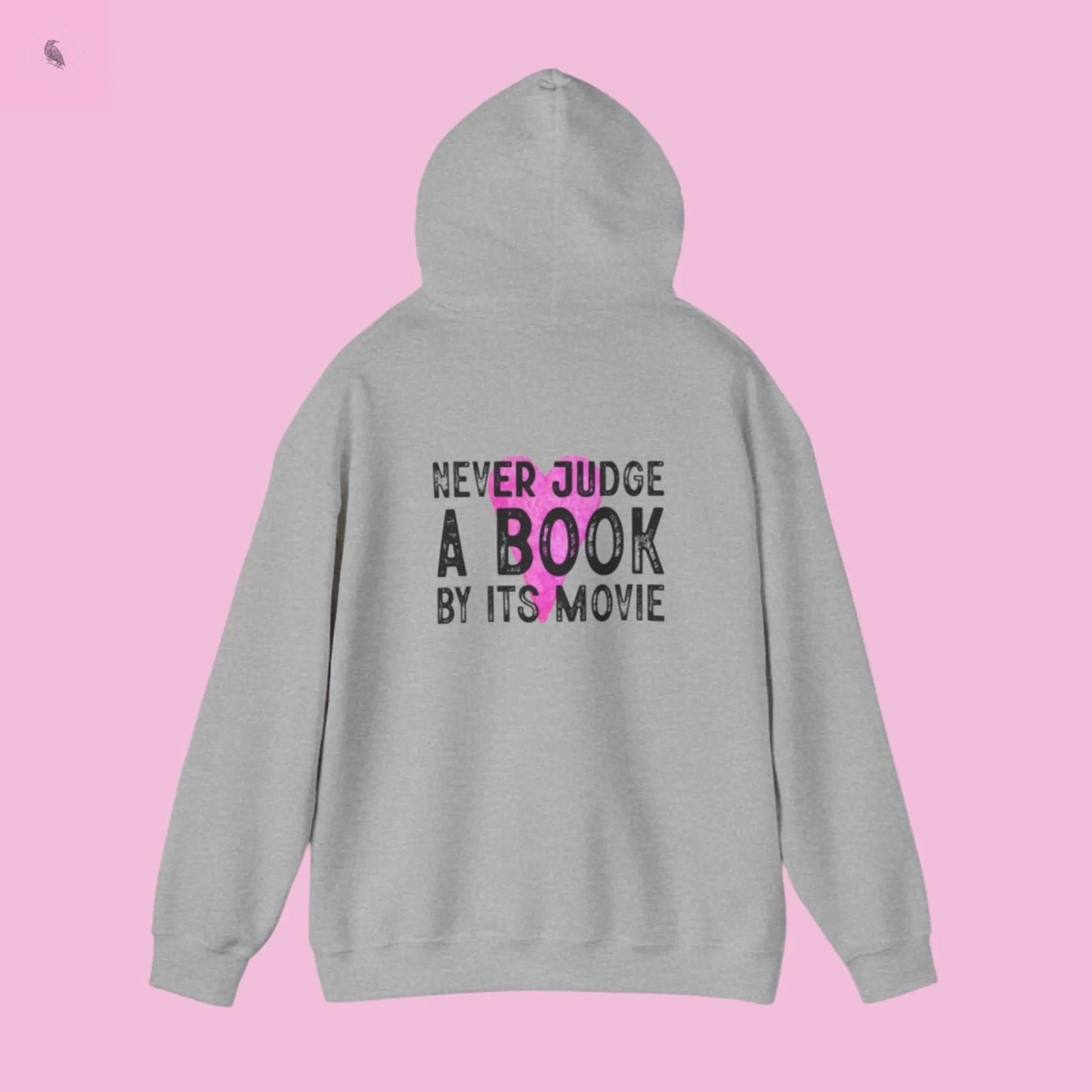 Book Lover Hoodie - Heavy Blend Hooded Sweatshirt The flirty crow