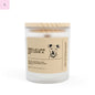 Copy of Glass Candle - Pit Bull dog  Lover the flirty crow