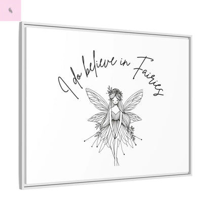 Fairies Canvas, Framed (Multi-color) - The flirty crow