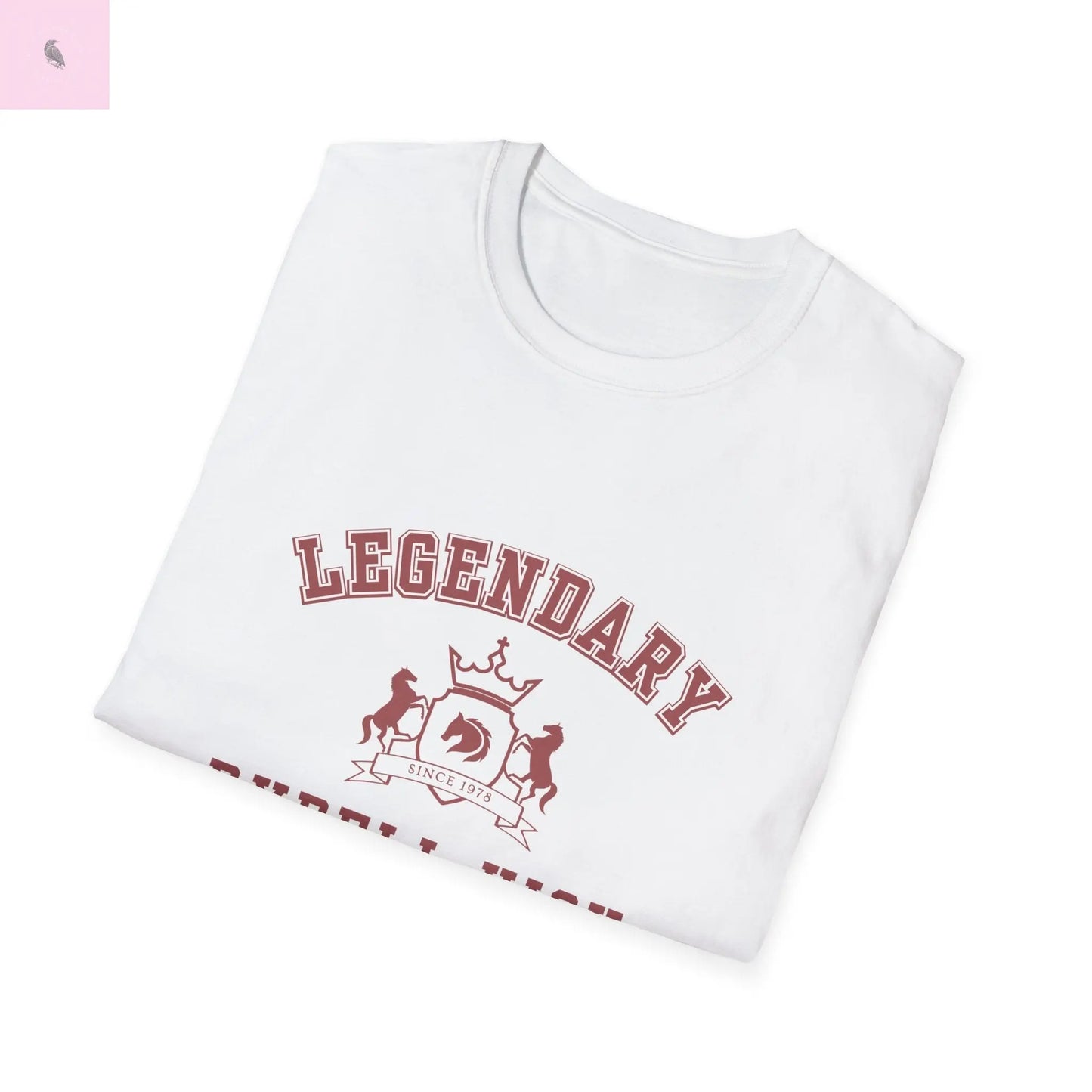 Legendary Rydell High Unisex Softstyle T-Shirt - Vintage highschool Tee The flirty crow