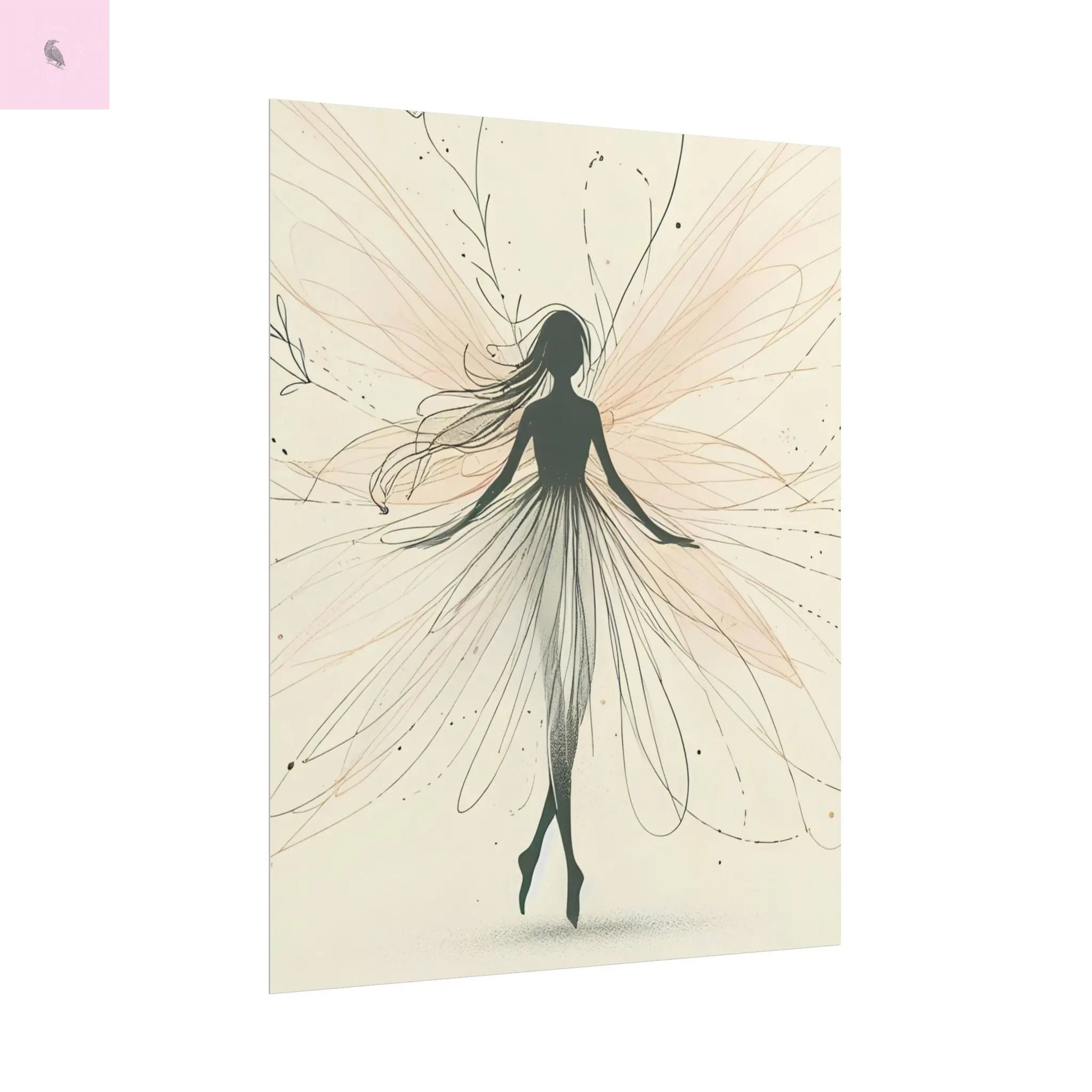 Fairy Poster - The flirty crow