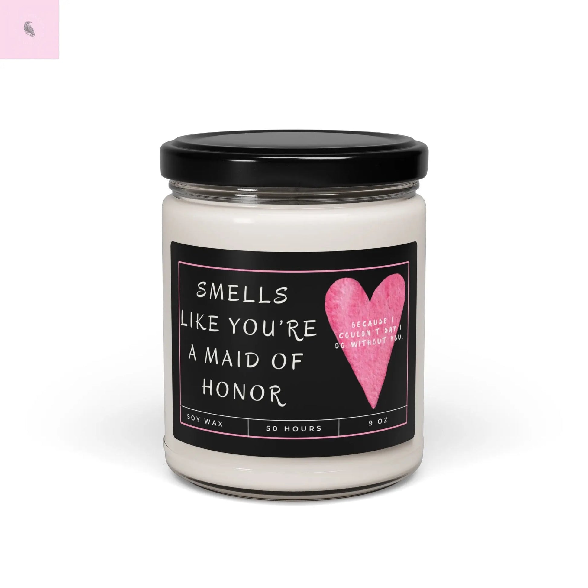 Maid of Honor Soy Candle The flirty crow
