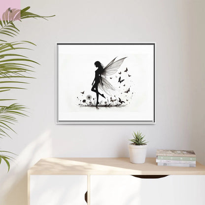 Fairy Canvas Wall Art - The flirty crow