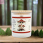 Whimsical Mushroom Soy Candle - "You Beautiful Soul Are The Magic" - 11oz Natural Glass Jar The flirty crow