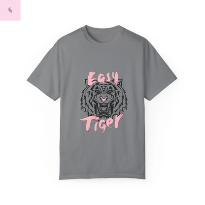 Easy Tiger Unisex custom colors T-Shirt - Fun Graphic Tee for Casual Wear The flirty crow