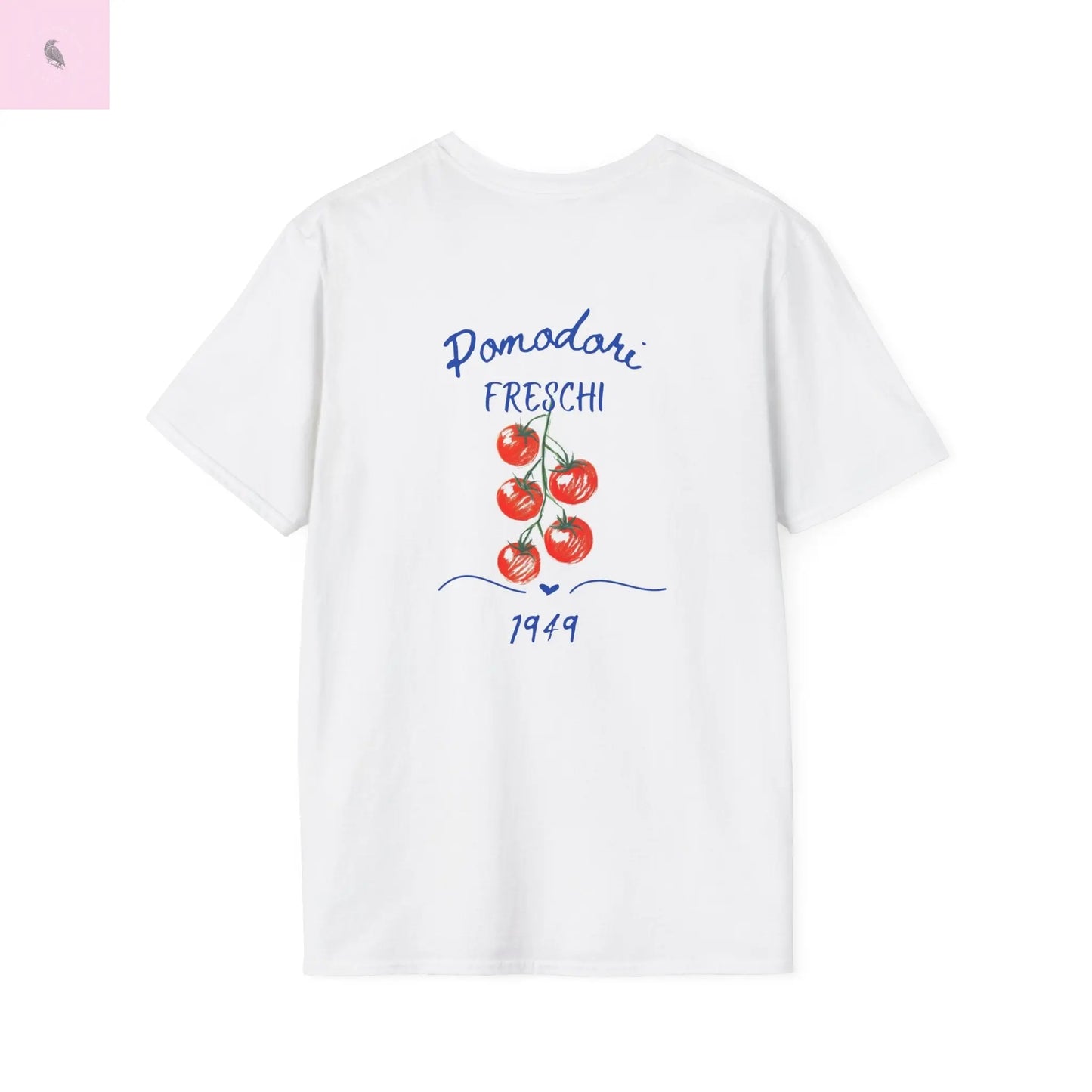 Fresh Tomato Graphic Tee, Farm to table tshirt,  Unisex Shirt, Farmhouse Vibe, Gift for Foodies, Summer Casual Wear, gift for gardener The flirty crow