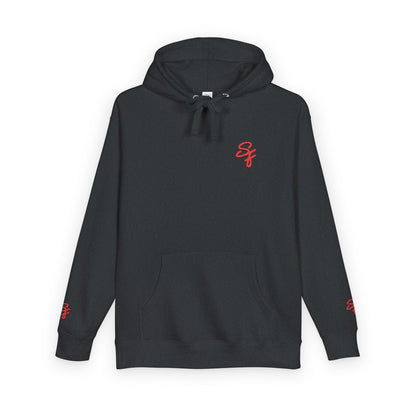 Embroidered 49er Fan Fleece Hoodie  SF Fan Unisex Pullover