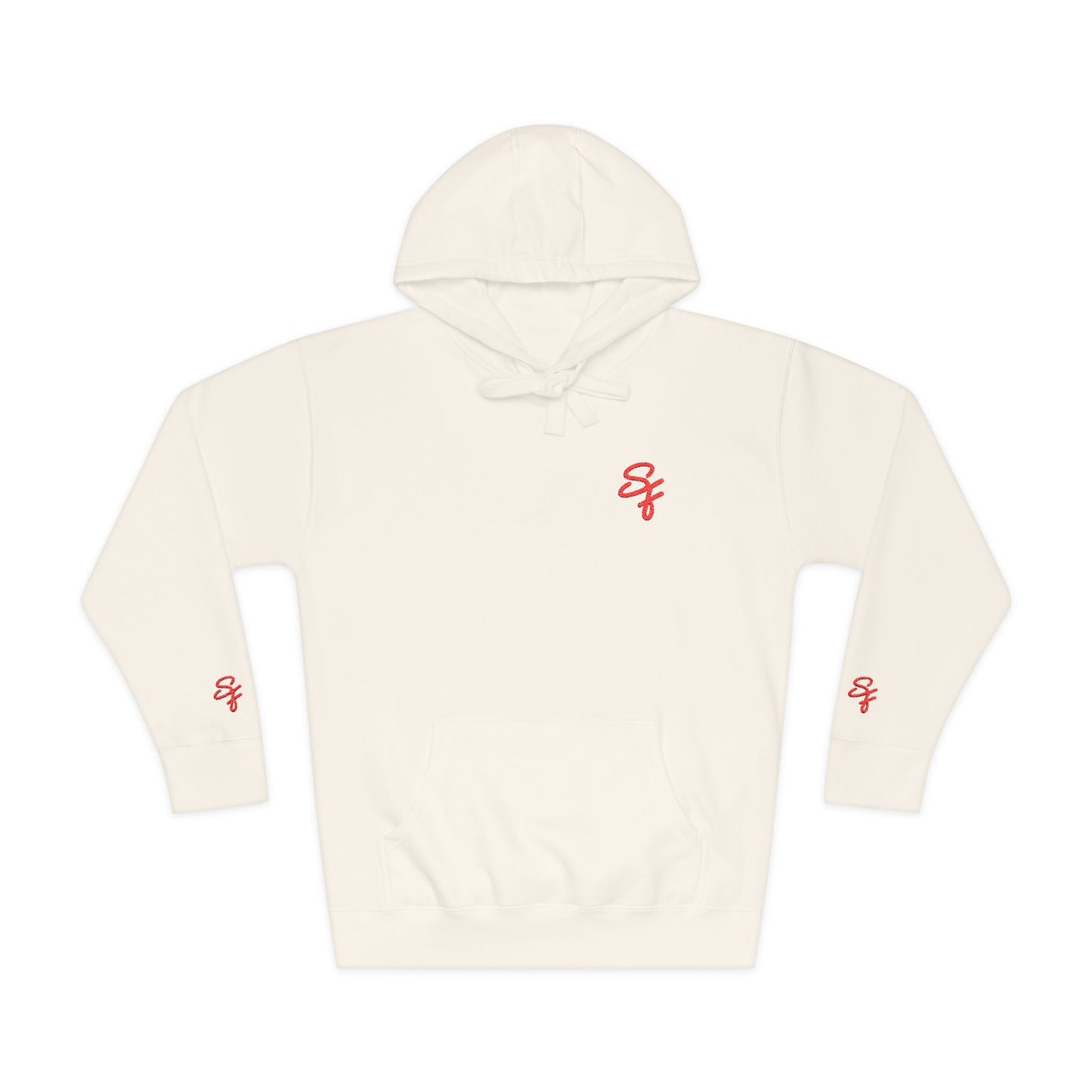 Embroidered 49er Fan Fleece Hoodie  SF Fan Unisex Pullover