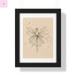 Whimsical Fairy Framed Vertical wall art - Enchanting Home Decor for fairy Lovers - The flirty crow