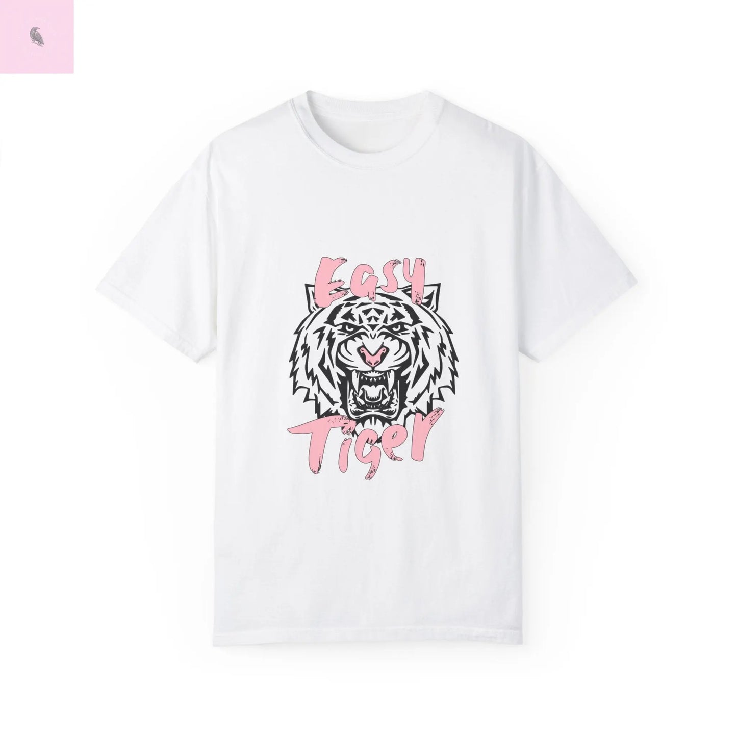 Easy Tiger Unisex custom colors T-Shirt - Fun Graphic Tee for Casual Wear The flirty crow