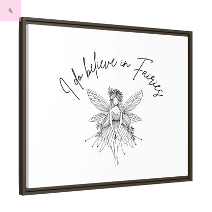 Fairies Canvas, Framed (Multi-color) - The flirty crow