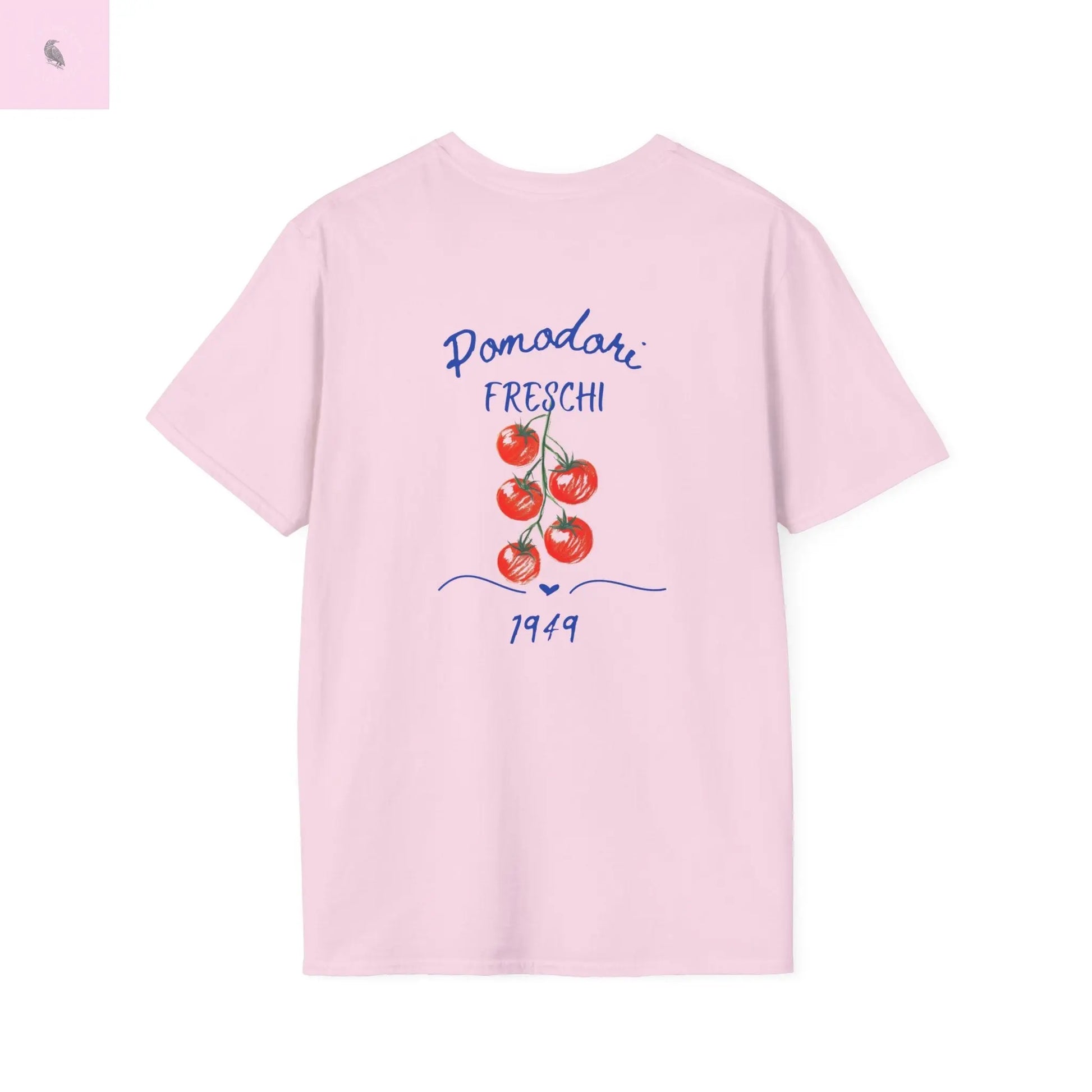 Fresh Tomato Graphic Tee, Farm to table tshirt,  Unisex Shirt, Farmhouse Vibe, Gift for Foodies, Summer Casual Wear, gift for gardener The flirty crow