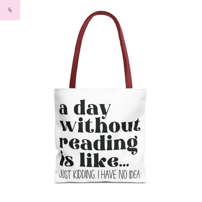 Book Lover Tote Bag, Funny Reading Quote, Literary Gift, Planner Bag, Library Tote, Reading Accessories, beach tote, grocery tote Printify