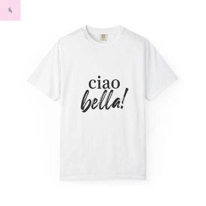 Ciao Bella Comfort Colors T-shirt - The flirty crow