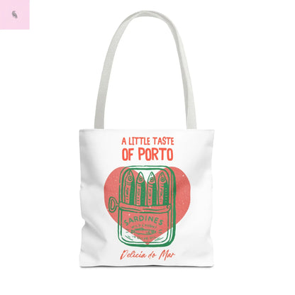 Porto-Inspired Tote Bag, Eco-Friendly Shopping Bag, Travel Tote, Gift for Food Lovers, Beach Bag, Everyday Carryall Printify