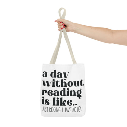 Book Lover Tote Bag, Funny Reading Quote, Literary Gift, Planner Bag, Library Tote, Reading Accessories, beach tote, grocery tote