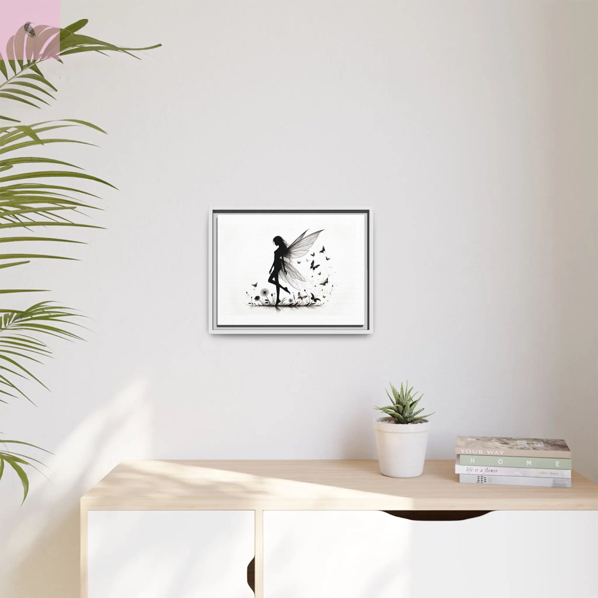 Fairy Canvas Wall Art - The flirty crow