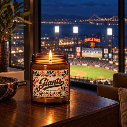San Francisco Giants Inspired Candle, SF Giants gift.
